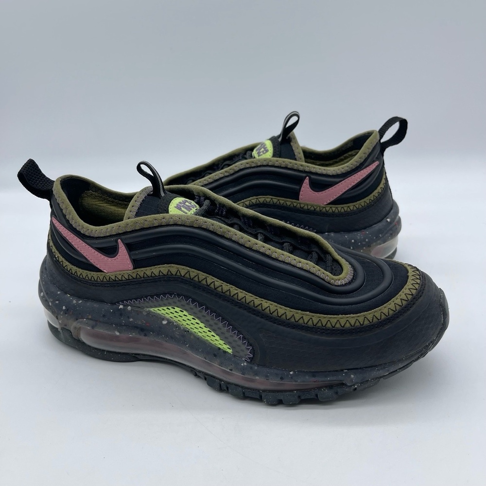 Nike Air Max Terrascape 97 DJ5019-004 Men's Size 7 Running Shoes Black Elemental